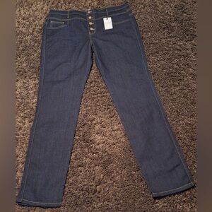 Judy Blue Los Angeles Women’s Size 3XL Button Fly Denim Blue Jeans NWT